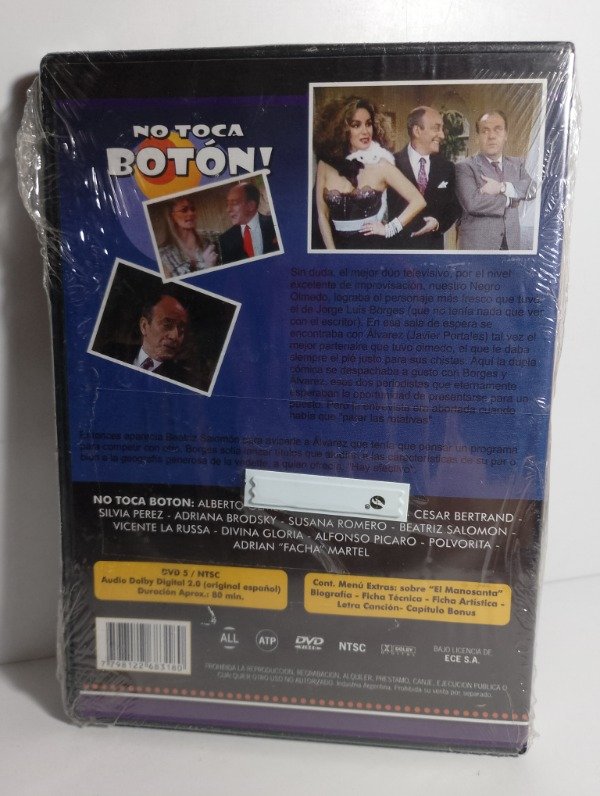 Producto - No toca botón! - Álvarez y Borges - DVD - 1