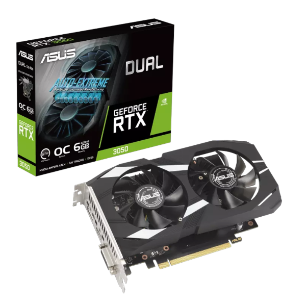 Producto - RTX 3050 ASUS DUAL 6GB