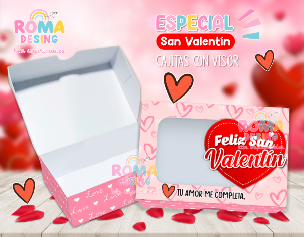 Producto - Cajitas con visor  ( pack 2 )