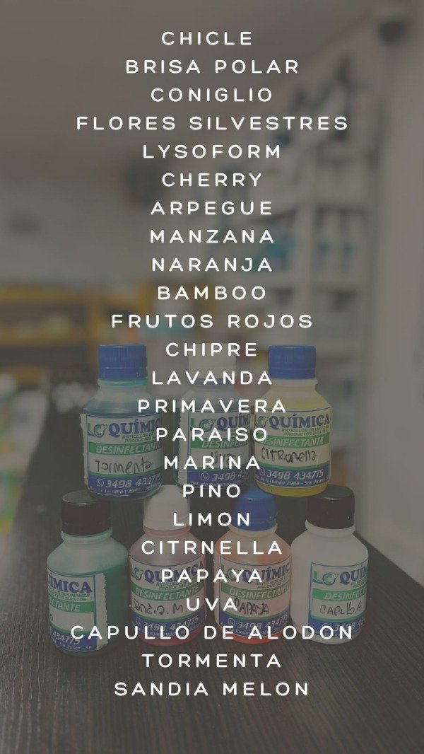 Producto - DESINFECTANTE PERFUMINA ( no incluye bidón)