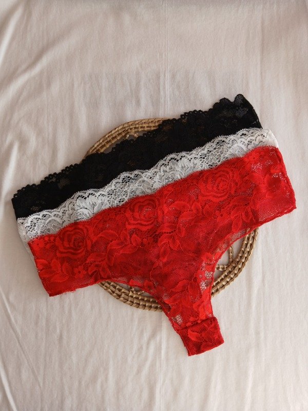 Producto - Culotte less encaje x3