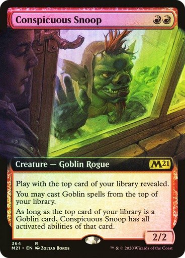 Producto - Conspicuous Snoop (Extended Art Foil)
