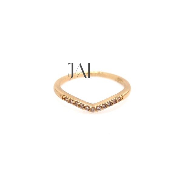 Producto - Anillo onda Ela dorado