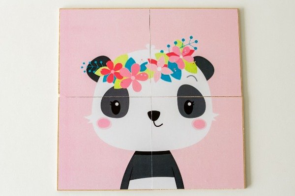 Producto - ROMPECABEZAS 4 PIEZAS OSO PANDA