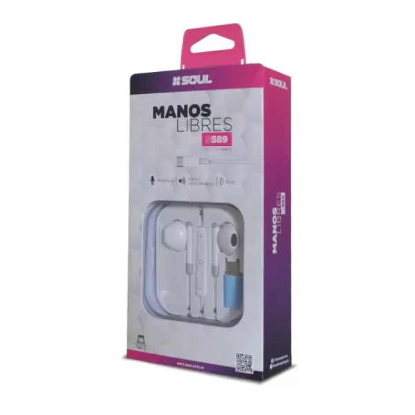 Producto - Manos Libres - S589 (TIPO C)