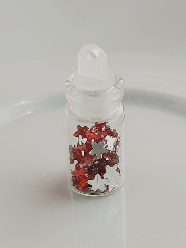 Producto - Mini Botella Vidrio Formas Gibré (Precio Por unidad)