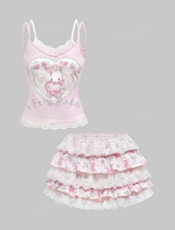 Producto - Conjunto Lolita (rosa)