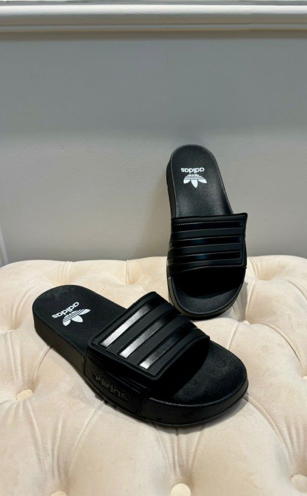 Producto - S12. Ojotas Adidas Abrojo 3 tiras negro 38/39 40/41 42/43