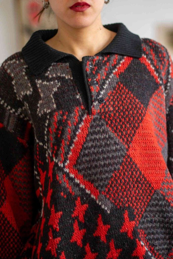 Producto - Sueter Rombos Talle: XL- - 2
