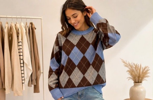 Producto - Sweater Rombos
