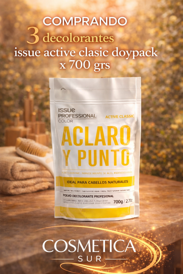 Producto - 3 x decolorante issue active clasic doypackx 700 grs