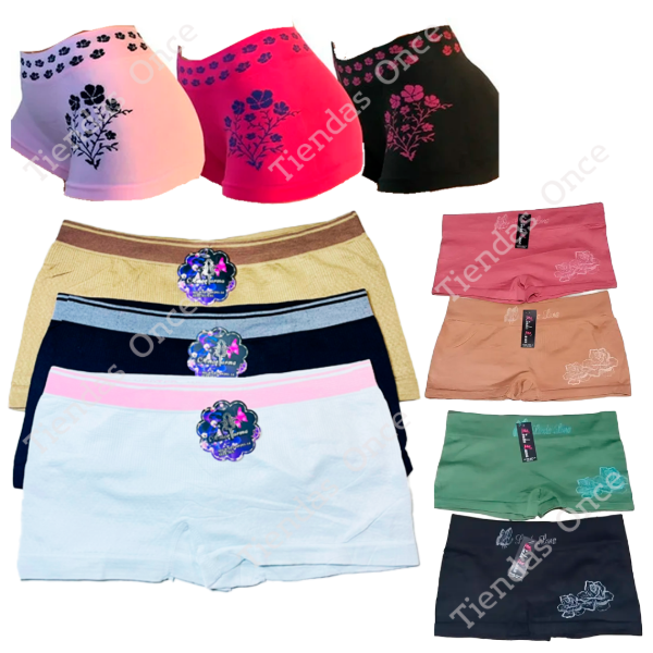 Producto - Boxer de dama microfibra - Por docena