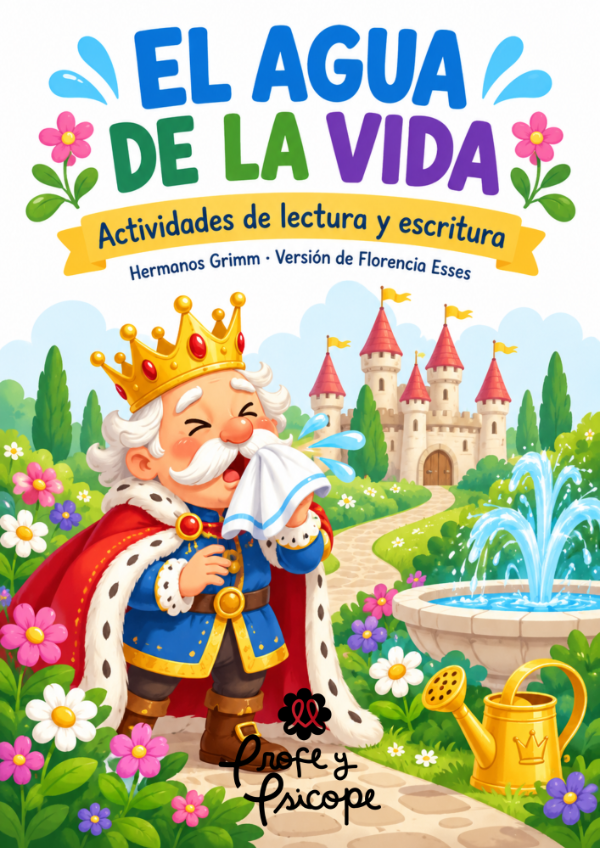 Producto - EL AGUA DE LA VIDA: Cuadernillo de comprensión lectora y escritura - 0