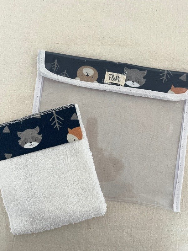 Producto - Kit Higiene osos nórdico azul