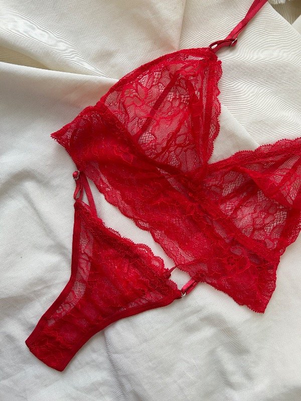 Producto - Conjunto Top Suli Rojo - 0