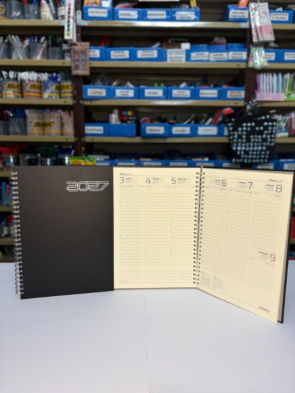 Producto - Agenda Semanal c/espiral 17x24cm  - "Talbot"
