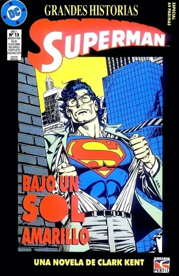 Producto - GRANDES HISTORIAS: SUPERMAN - BAJO UN SOL AMARILLO