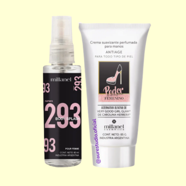 Producto - Promo 1 body splash + 1 crema para manos antiage