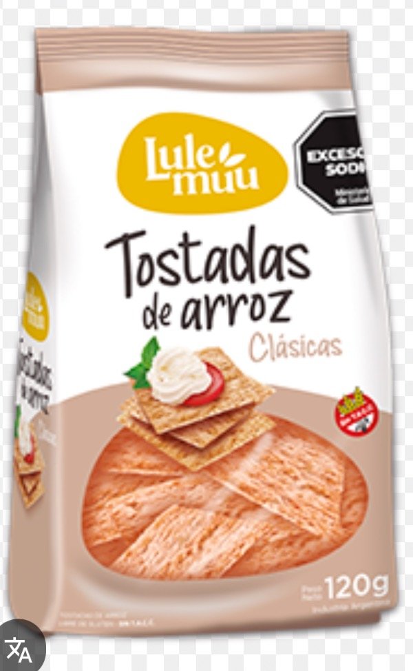 Producto - Tostaditas de arroz LULEMUU o LEIVA