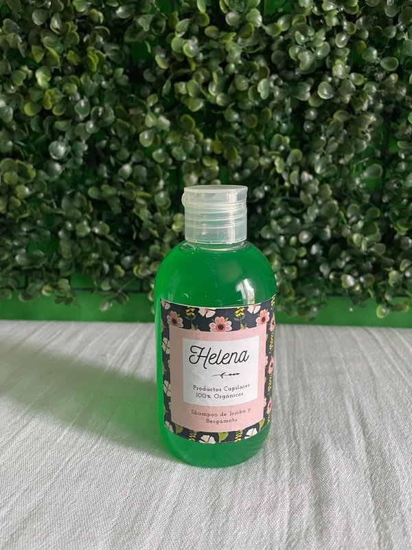 Producto - Shampoo de  Jojoba y Bergamota