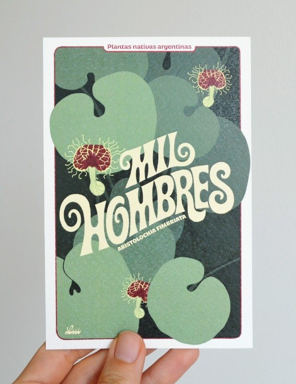 Producto - Postal - Mil hombres