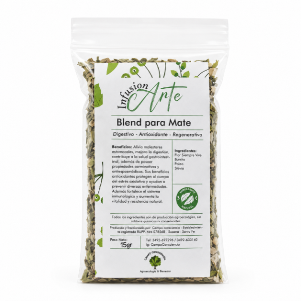 Producto - Infusionarte - Blends para yerba: Digestivo