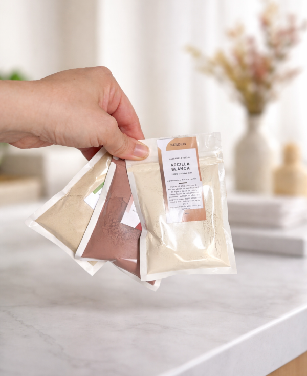 Producto - Mascarilla facial de arcillas version mini