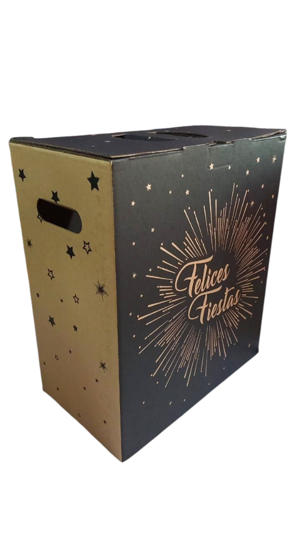 Producto - Caja Navideña Micro Impresa cod. 9004 32x18x27m