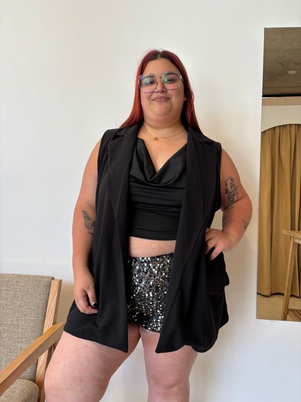 Producto - Chaleco negro EMILIA