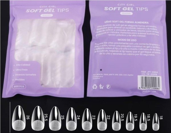 Producto - Tips almond x600u city