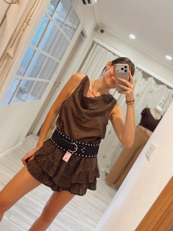 Producto - Musculosa lino Equs