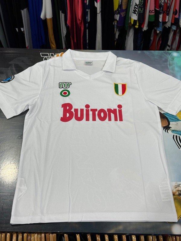 Producto - Camiseta Napoli blanca