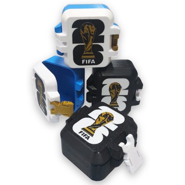 Producto - Caja rígida porta figuritas panini mundial 2026