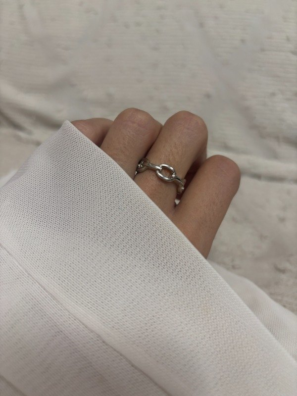 Producto - Anillo Eslabones Acero Quirúrgico