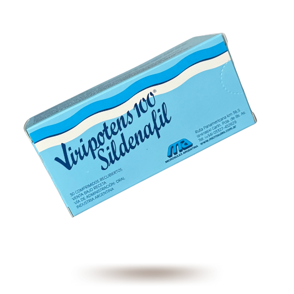 Producto - VIRIPOTENS 100 MG X 30 COMP. - 0