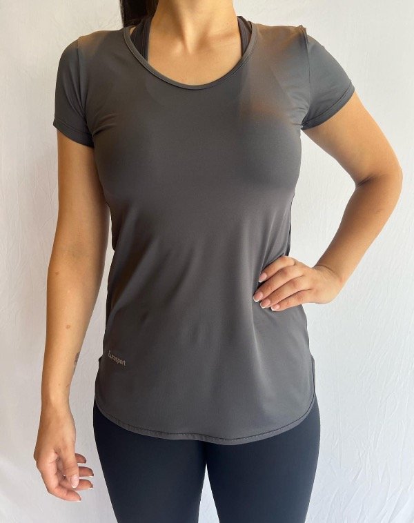 Producto - Remera LOLA Gris Topo