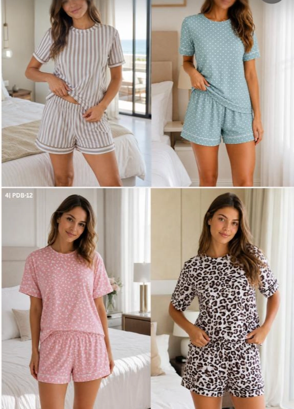 Producto - PT - Terrenal - Pijama de Dama Bamboo 2 Piezas - 2
