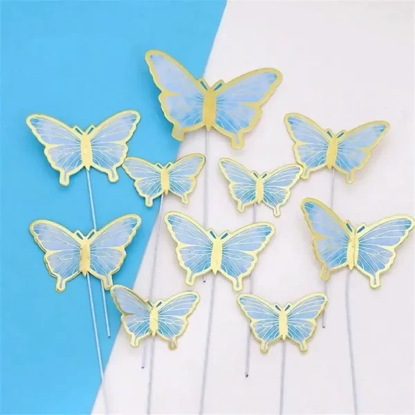 Producto - Cake topper Mariposas x10