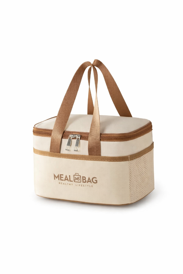 Producto - BOLSO TÉRMICO PARA COMIDA CON BOLSILLO