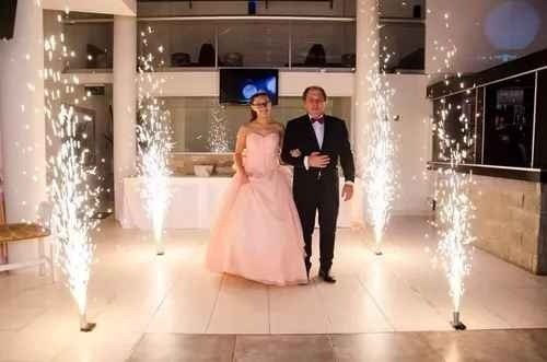 Producto - Volcan Chispa Fria por 5 unidades  2mts.  20 seg.Activa x elecrticidad