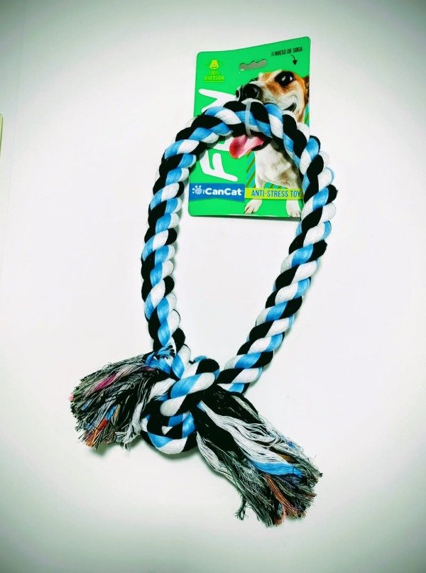 Producto - Soga cerrada con nudo de 35 cm. x 3 cm.