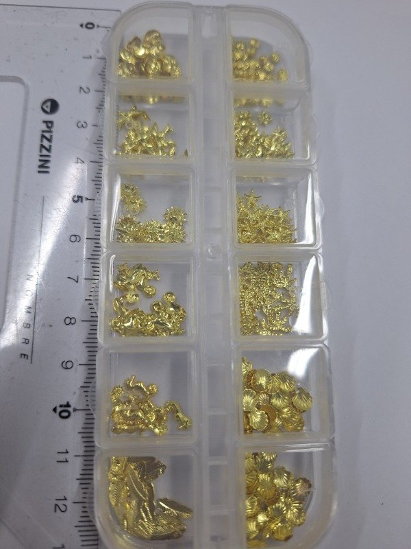 Producto - Deco mar dorada x 12