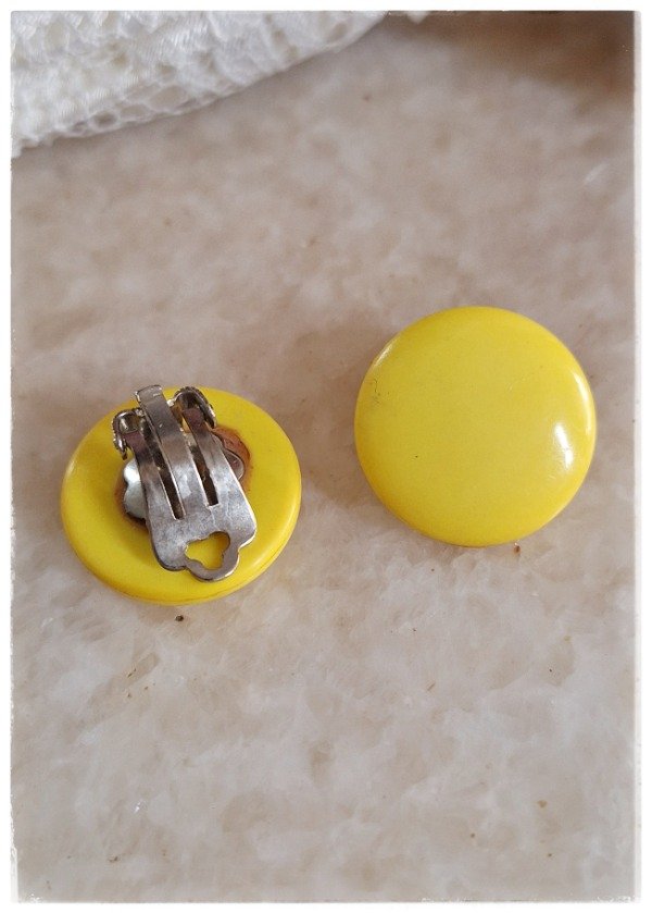 Producto - Aros Plástico Amarillo