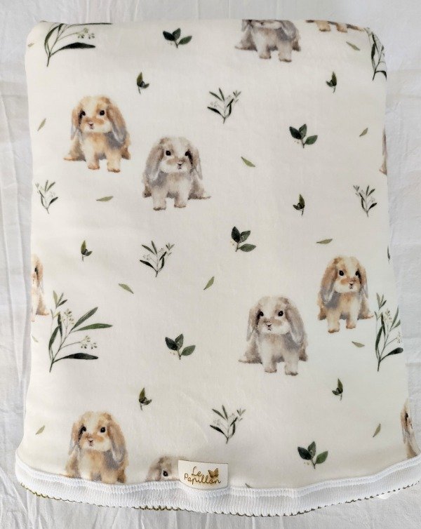 Producto - Plush y corderito Conejitos con hojitas