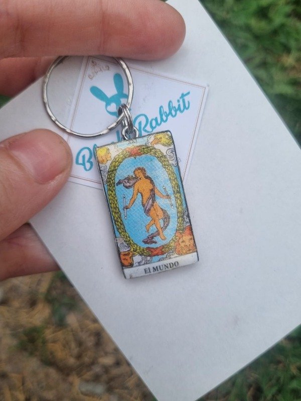 Producto - Llavero Tarot El Mundo
