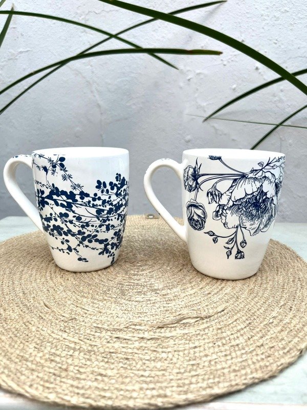 Producto - TAZA  DISEÑO FLORES