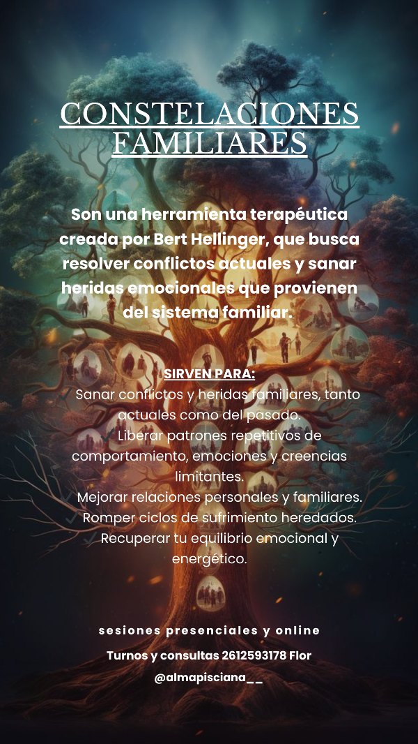 Producto - Constelaciones familiares (sesión individual)