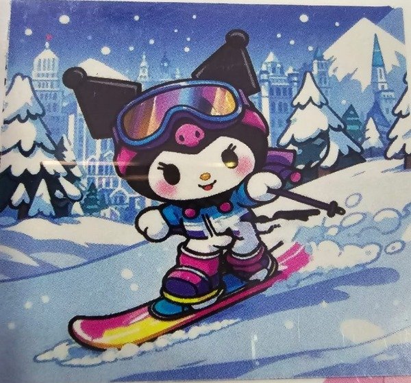 Producto - DIAMOND PAINTING HI STONE 15x20 KUROMI ESQUIANDO