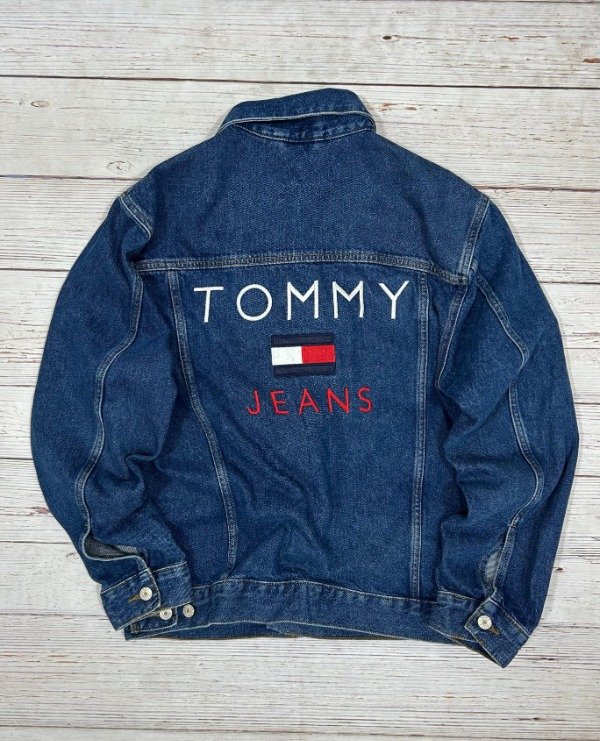 Producto - TOMMY HILFIGER JEAN JACKET BIG LOGO