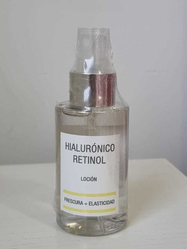 Producto - BRUMA FACIAL. Loción con Hialurónico y Retinol. 100 ML.